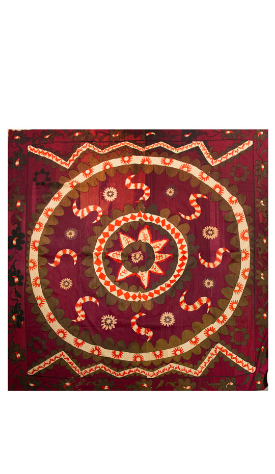 Large Colorful Uzbek Suzani